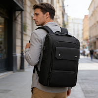 Sac à dos pour ordinateur portable de grande capacité pour hommes, de haute qualité, imperméable, pour les loisirs, les étudiants, le bureau, les voyages et les déplacements