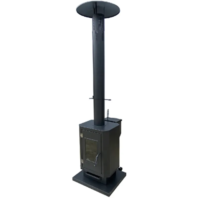 Portable Smokeless Outdoor Wood Pellet Patio Garden Heater Stove for home use Wood Burning Patio Smokeless Pellet Heaters