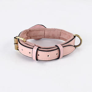 스마트 Airtag 개 목걸이 GPS 추적 도매 재고 제조 재활용 부드러운 가죽 견인 애완 동물 가죽 끈 야외 산책 - Product Image 4