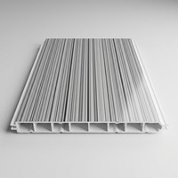 Paneles de Techo de PVC de Instalación Rápida, Revestimiento de Pared de Plástico Encastrable
