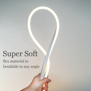 Linh Hoạt Tùy Chỉnh Siêu Sáng Cuttable 220V Miễn Phí Cắt Silicon Rgb Led Neon Ống Flex Led Neon Top View Led Neon Flex 12V - Product Image 2