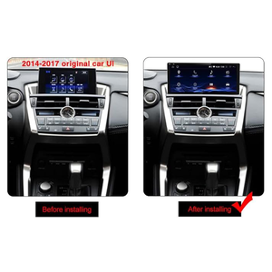 New 8Core 10.25 "8G 128G Snapdragon 668S Android 13 Xe Stereo Hệ Thống Âm Thanh Cho Lexus Nx Loạt Nx 200T 300H Nx200T 2014-2017 - Product Image 6