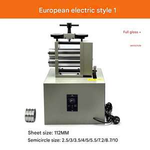 Herramientas Yunqingtech para hacer placas de joyería y rodillos para máquina laminadora manual de tipo europeo - Product Image 2