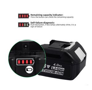 Batterie pour outils électriques 18V Batterie lithium-ion 4,0 Ah 5,0 Ah 6,0 Ah - Product Image 4