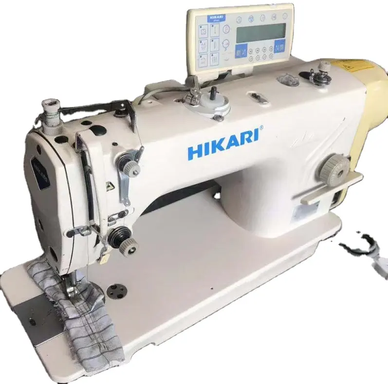 Máquina de coser H8800 HIKARI usada, máquina de coser todo en uno de marca famosa china, Taiwán