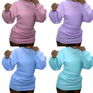 Nuovi Arrivi di Lusso all'Ingrosso: Set da <span class=keywords><strong>Donna</strong></span> 2 Pezzi con Maniche Lunghe e Gonna Sexy, Completo Casual Sportivo per Yoga, <span class=keywords><strong>Abbigliamento</strong></span> Femminile di Design - Product Image 1