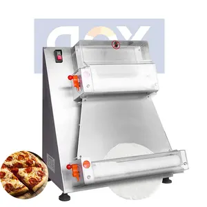 Professional Kitchen Bakery 3-15 Inch Pizza Bread Dough Base Crust Press Roller Sheeter Moulder Former Maker Machine