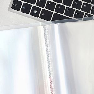 Large Capacity Single Sheet Double Compartment Aquascape Sticker Storage Booklet Small Card Storage Promotional Business Gift - Product Image 4