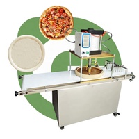 Machine à fabriquer les bases de poche de 30cm, presse à bille manuelle pour aplatir les feuilles de pâte à pizza