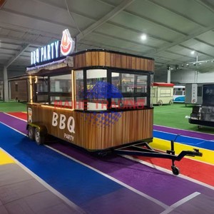 Food Truck Mobile Entièrement Équipé en Acier Inoxydable Multifonctionnel avec Cuisine Complète - Product Image 4