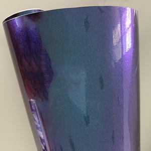 ESIGN -- Caméléon Vert Bleu Or à Violet Enveloppe de Voiture Rouleau de Film de Remplacement de Peinture de Haute Qualité Film Auto-Adhésif pour Voiture - Product Image 4