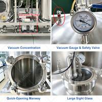OCEAN Hot Sale Sapconcentratorapparatuur Kokosnootverdamper Honingfilterprocesmachine