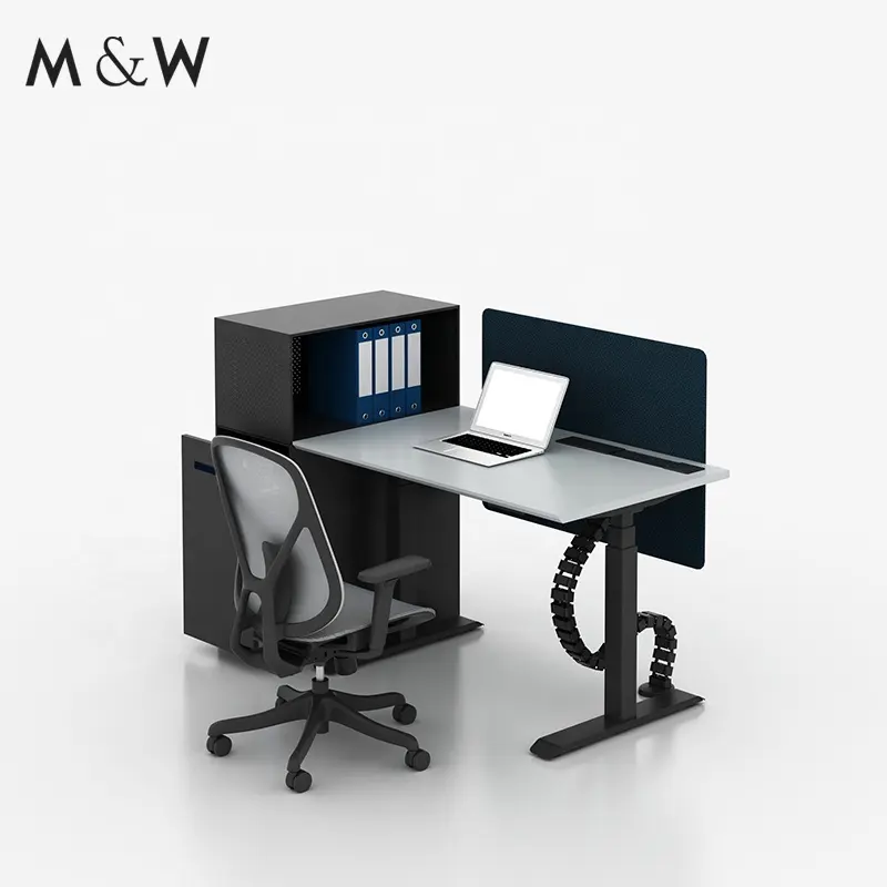 إطار مكتب بموتور مزدوج قابل للطي والوقوف والجلوس وإعداد المكتب إطار مكتب قابل للطي والوقوف والجلوس