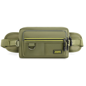 JINGPIN Men's Chest Bag Oxford Cloth Waterproof Outdoor Running Waist Bag Multi Functional Phone Belt Large Capacity - Product Image 5