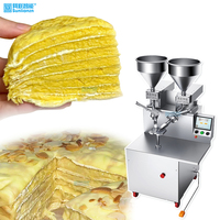Machine automatique d'épandage de crème de gâteau au beurre et de crème de crêpe nouvel état pour la boulangerie accessoires assortis