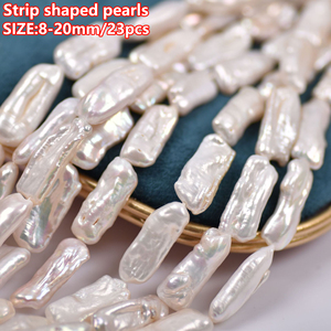 8-20mm Baroque Freshwater Pearl Strip <strong>Lute</strong> Shape Loose Pearl String, Handmade Bracelet Necklace Accessories <strong>for</strong> <strong>Sale</strong> - Product Image 1