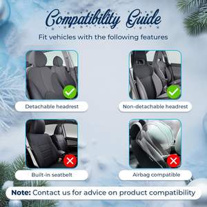 Housse de siège avant de voiture GENANY Funny Murder Cat OLIVER, en polyester durable, respirante, accessoire automobile de protection - Product Image 2