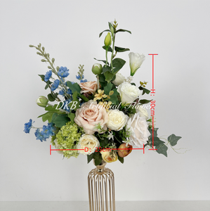 ดอกไม้กลางงานแต่งงาน ดอกไม้กลางฤดูใบไม้ผลิ ดอกไม้กลางสําหรับตู้บันได - Product Image 2