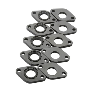 Junta espaciadora del colector de admisión para motocicleta GY650, para <span class=keywords><strong>Peugeot</strong></span>, Baotian, Kymco, <span class=keywords><strong>SYM</strong></span>, piezas de motor de scooter de 50cc 4T - Product Image 2