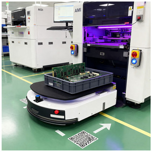 Robot Móvil Autónomo AMR 2025 con Guía de Código QR, Carga Personalizada de 600 kg y Precisión de Posicionamiento de 5 mm, MDAMR-600-E - Product Image 1