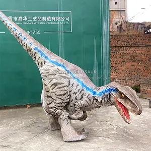 Kostum Dinosaurus Berjalan Tersembunyi, Kostum Dinosaurus Realistis Natal Dewasa