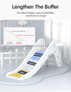 VSUCH, gran oferta, 1MOQ, nuevos juguetes deslizantes de plástico divertidos para bebés en interiores, Material PE, toboganes para niños para juegos infantiles y columpio - Product Image 2