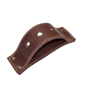 Portaplumas de cuero genuino, soporte creativo para bolígrafos con adhesivo, regalo de escritorio, decoración de oficina, soporte para bolígrafos, bolígrafo adhesivo para firmas. - Product Image 5