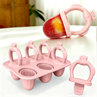 Moule à glaces mini en silicone de qualité alimentaire Eversoul, facile à démouler, pour les bébés et les tout-petits, pour la fabrication de glaces maison