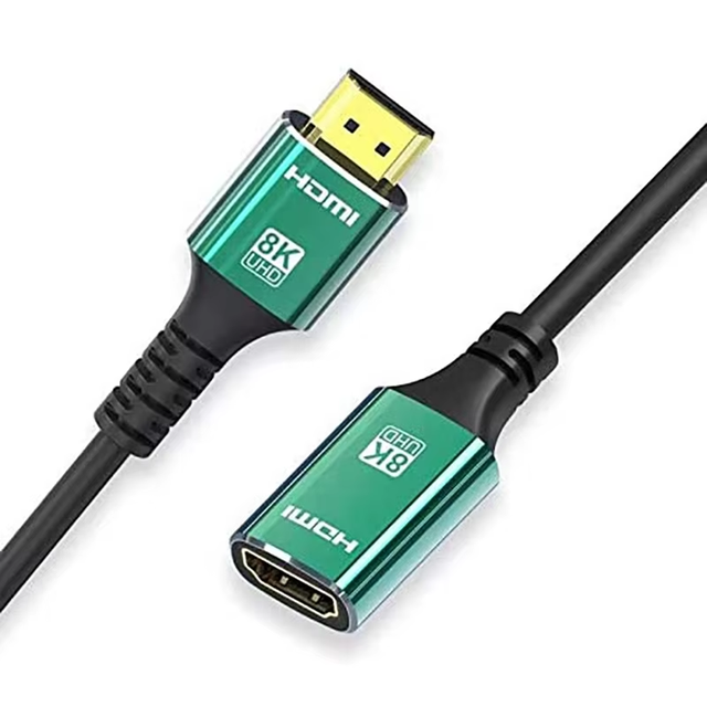 Xput High Quality HDMI Male Female HD Extension Cord Adapter 8K Ultra HD HDMI Video Cable for Daily Audio Video Connection