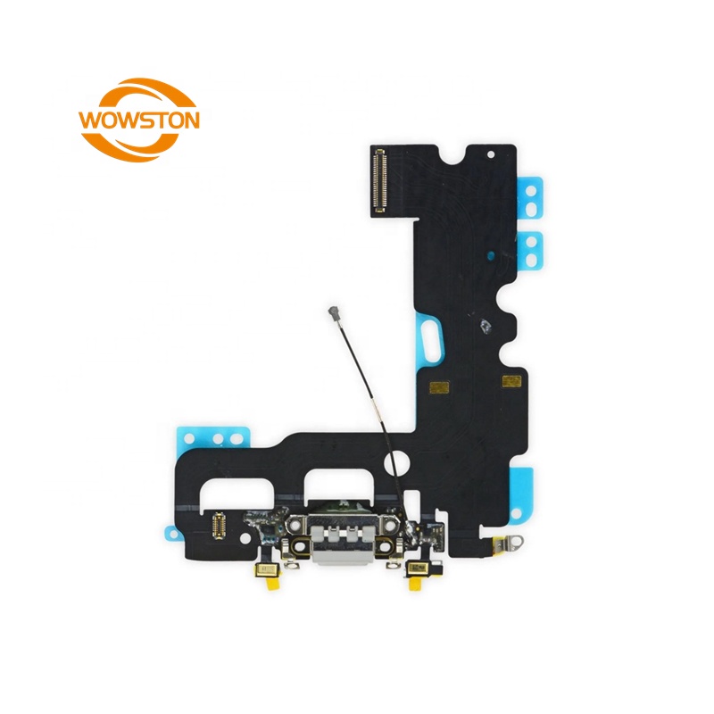 Для ремонта сотовых телефонов, для iPhone 7 Plus зарядки порт с гибким кабелем для зарядного устройства мобильного телефона запасных частей