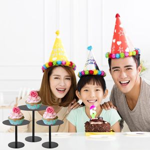 Lot de 3 supports à gâteaux en acrylique, présentoirs à desserts, supports à <span class=keywords><strong>cupcakes</strong></span>, pour mariage, événement, fête d'anniversaire, vitrine, pâtisserie, bonbons, pizza - Product Image 6