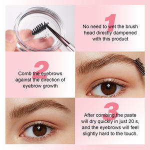 <span class=keywords><strong>Savon</strong></span> coiffant pour <span class=keywords><strong>sourcils</strong></span> 14g/0.49oz, formule naturelle douce, cire à <span class=keywords><strong>sourcils</strong></span> résistante à la transpiration avec brosse double embout, tenue toute la journée - Product Image 6