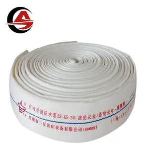 2024 Angguang 10m/20m/25m/30m/pvc/tpu/rubber Fire Hose Reel Double-jacket High Pressure Ultra-thin For Warehouse Fire Hose Reel