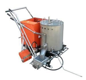 Hand Push Thermoplastic Road Marking Machine Integrated Melting Line <strong>Painter</strong> for Highway Parking <strong>Lot</strong> Construction - Product Image 1