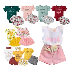 Nouveau Ensemble Fille Style Ins Deux Pièces Tendance Décontracté Grands Enfants Vêtements Européens et Américains Été - Product Image 1