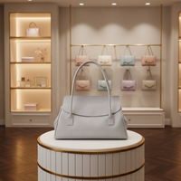 Collection de sacs pour femmes Latast Design 2026, sacs à main de luxe en PU pour femmes, sac fourre-tout bleu pastel personnalisé