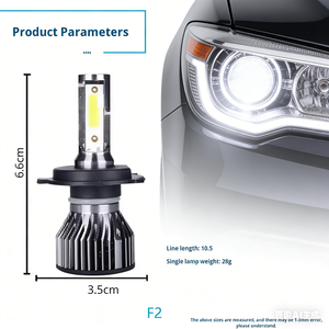 Phare LED de voiture Sun Rise F2 H13 12V 36W, nouveau faisceau haut/bas, étanche IP68, Plug-and-Play, ampoule universelle - Product Image 4
