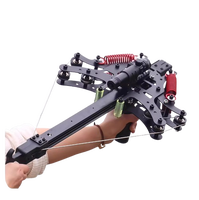 Lance-pierre de chasse de précision, fusil à catapulte composé avancé, lunette optique 4x32, poignée ergonomique stable, alliage d'aluminium