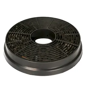 Hot-Selling round Shaped Active Carbon Filter for Household and Cooker Hoods Made of Plastic carbon filter