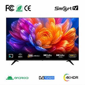 <span class=keywords><strong>TV</strong></span> Smart da 32-100 Pollici 4K UHD Full HD Android con WiFi e HDR, Schermo Senza Cornice per Casa, Hotel e Uso Commerciale, <span class=keywords><strong>TV</strong></span> LCD - Product Image 1