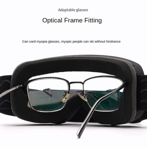 Lunettes de ski <span class=keywords><strong>Double</strong></span> couche Anti-buée Lunettes de ski Équipement sportif professionnel HD Respirant et Coupe-vent Protection des yeux - Product Image 3