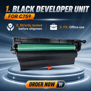 Unidad de revelado negra remanufacturada compatible para Konica Minolta Bizhub C759 C659, piezas de repuesto para fotocopiadora - Product Image 1