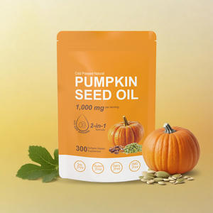 Aeglewell Suppléments aux plantes 1000 Mg Gélules pressées à froid Gélules à l'huile de graines de citrouille - Product Image 3