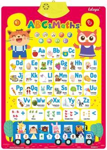 Affiche parlante éducative de l'<span class=keywords><strong>alphabet</strong></span> <span class=keywords><strong>russe</strong></span> LINDA pour enfants, jouet en plastique avec différents motifs - Product Image 5