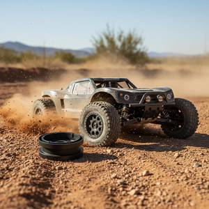 Cerchi in lega neri per auto da corsa D0100HXF7DA per uso fuoristrada - Product Image 3