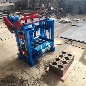 Nhà Máy Nóng Bán 220V Tự Động Hollow Khối Máy Làm Xi Măng Rắn Gạch Máy Móc Lõi Động Cơ Cho Cát Bê Tông - Product Image 4