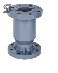 Vanne de retenue industrielle en <span class=keywords><strong>PVC</strong></span>, Vanne à boisseau sphérique UPVC à union vraie avec joint en caoutchouc pour le traitement de l'eau, Vanne <span class=keywords><strong>anti</strong></span>-retour résistante aux acides et aux alcalis - Product Image 1