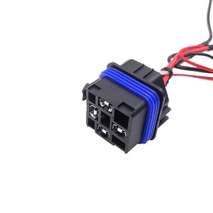 Faisceau de câblage automobile personnalisé 4 fils, connecteur de relais étanche IP65, 1 mètre, âme en cuivre isolée PVC, 12V pour voiture - Product Image 5
