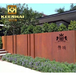 Prodotti in Acciaio Corten Decorativi per Esterni, Design Personalizzato, Lastre Metalliche per Architettura e Arte - Product Image 6