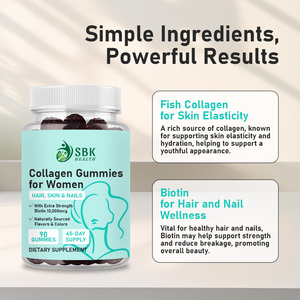 Private Label OEM Collagen Gummies Dietary <b>Supplement</b> Boost Immune Health and Promote Enhance Energy Vitality Function - Product Image 3